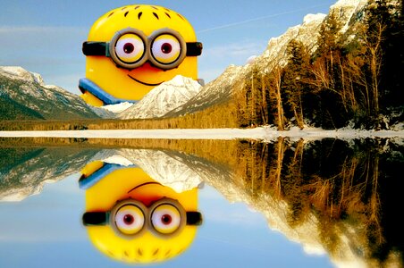 Funny giant mountains