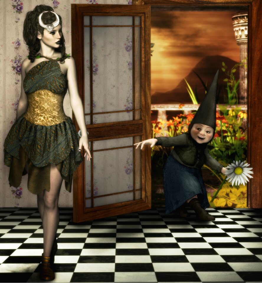 Neighbor fantasy fairytale