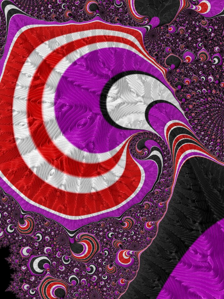 Pattern digital fractal