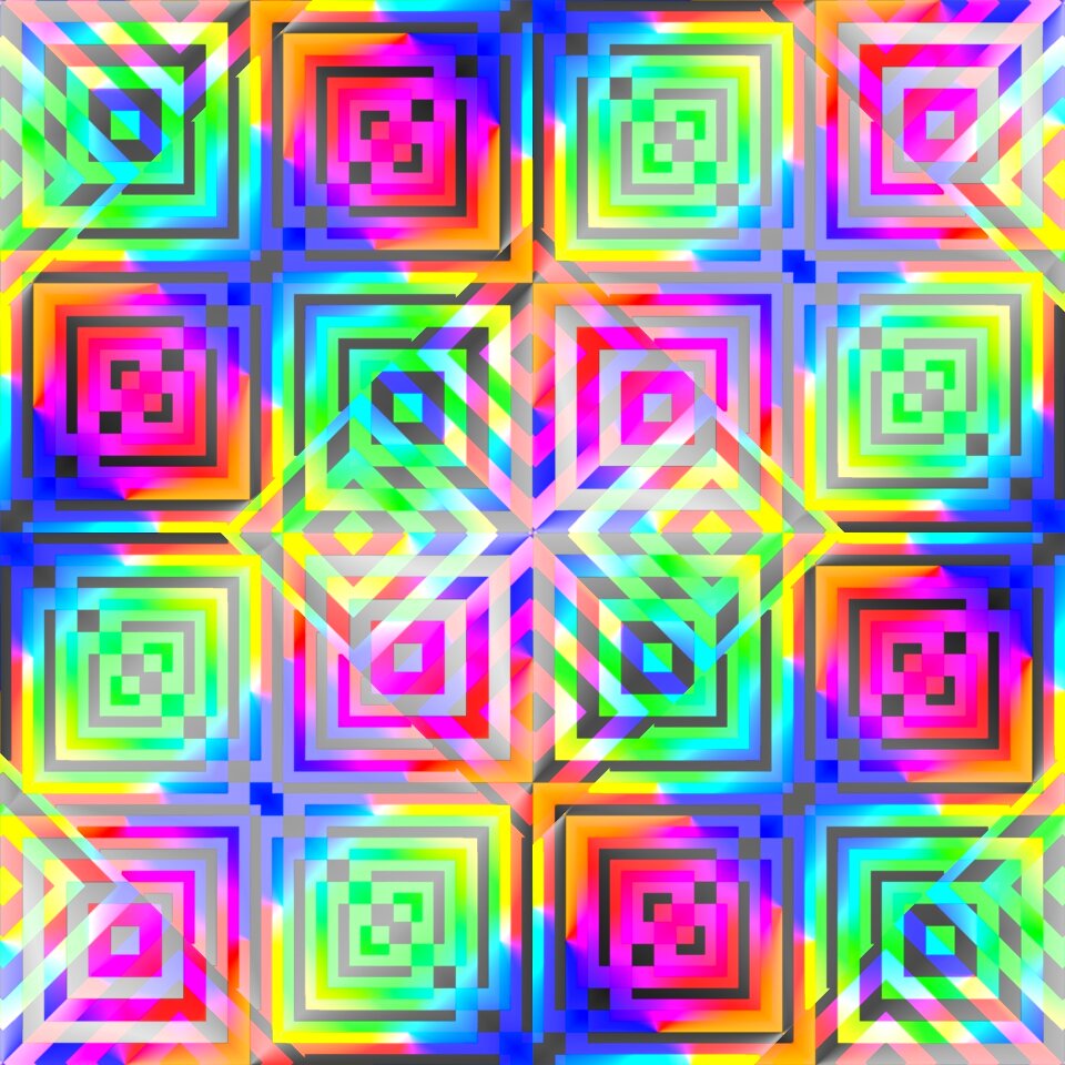 Abstract seamless digital
