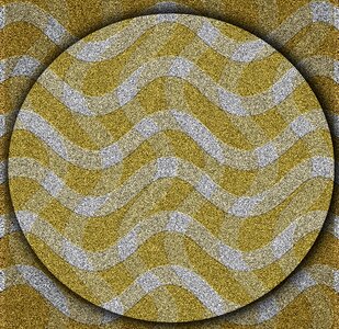 Abstract form ocher