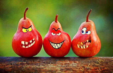 Humor tooth eyes