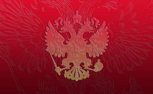 Imperial eagle flag flag of russia