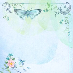 Sky modern butterflies