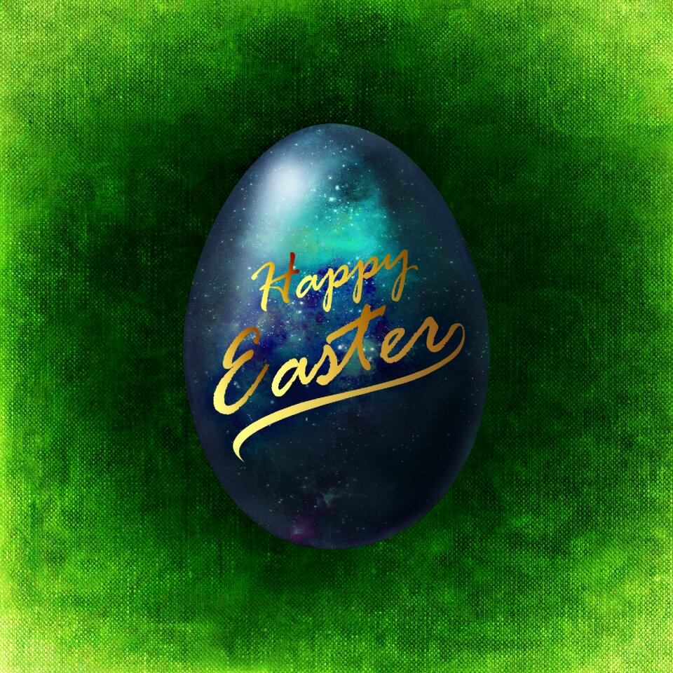 Egg colorful painted
