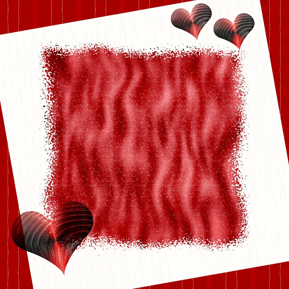 St valentin in love scrapbooking
