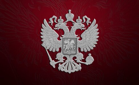 Imperial eagle flag flag of russia