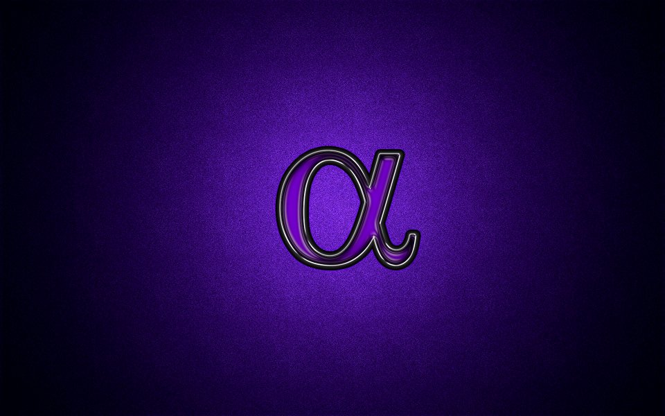 Greek lilac letter Free illustrations