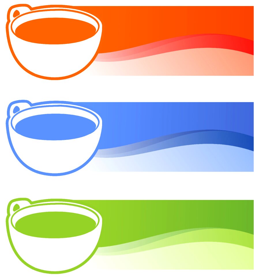 Symbol graphic cup