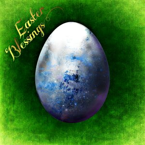 Egg colorful painted