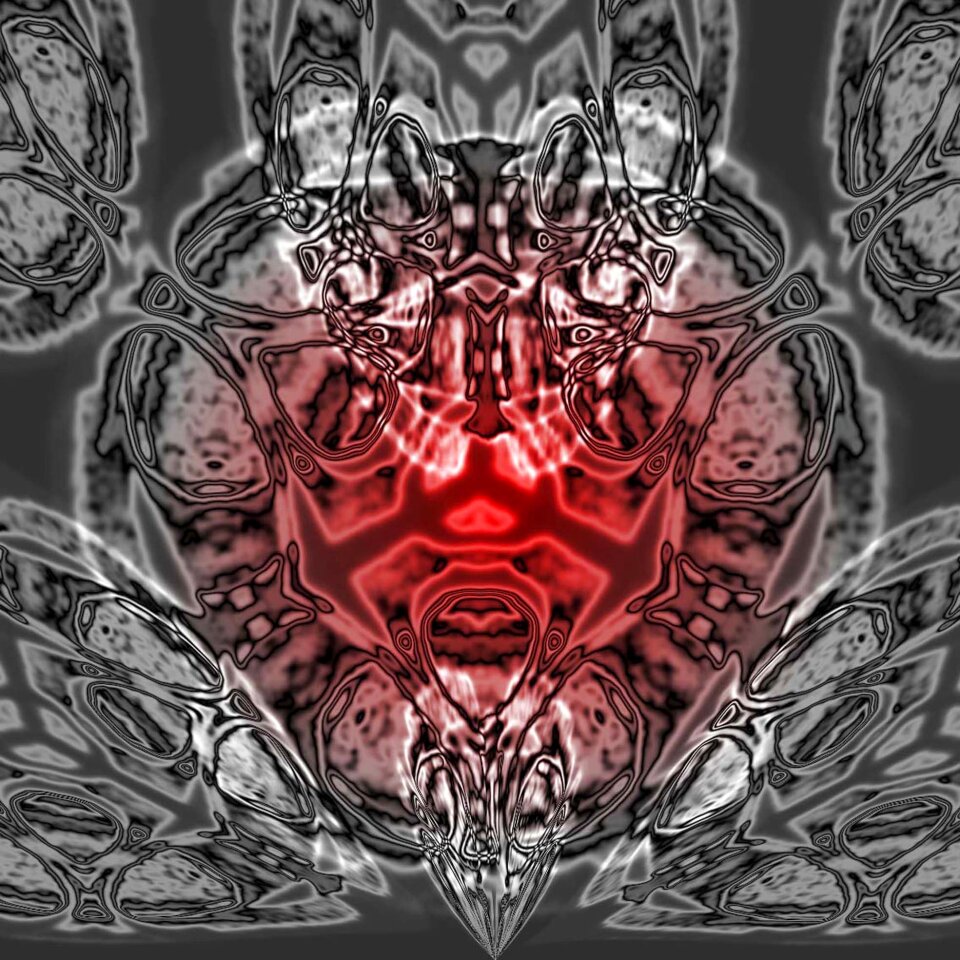 Giger cyber psychedelic