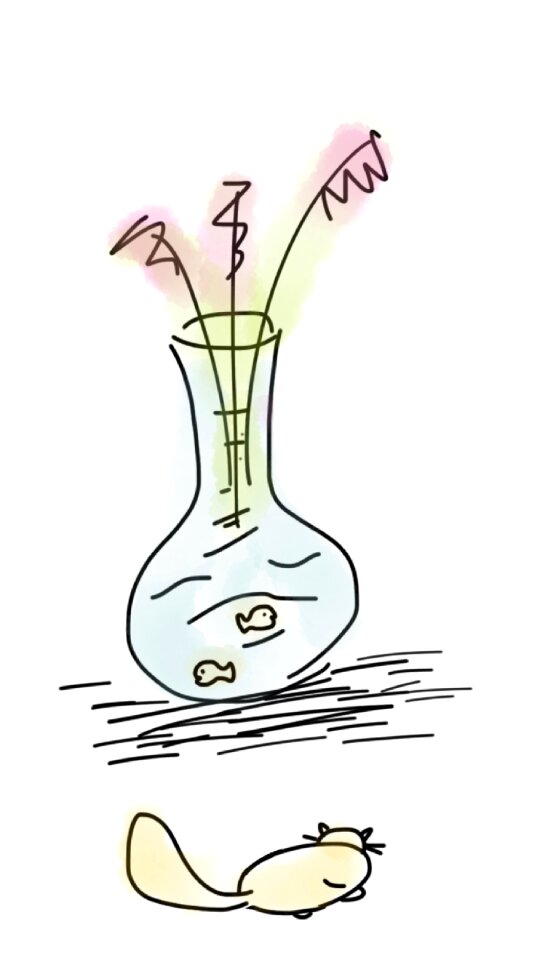 Water flower plant