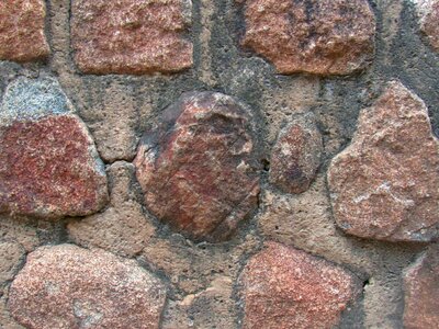 Brush brown concrete