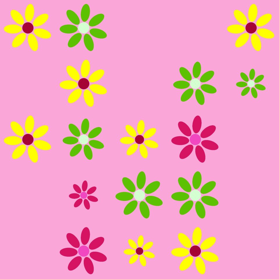 Flowers pretty pink background