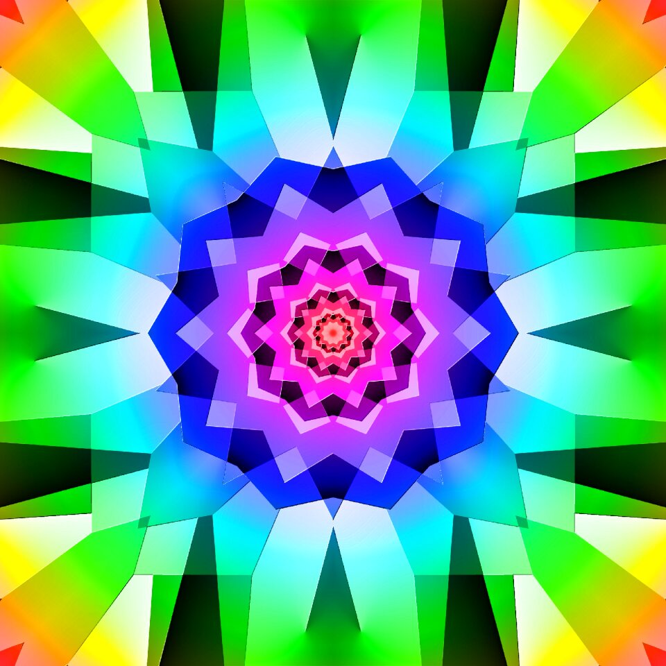 Colorful units rainbow color games