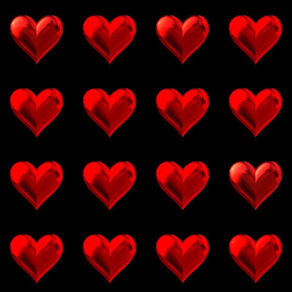 Love heart red romantic