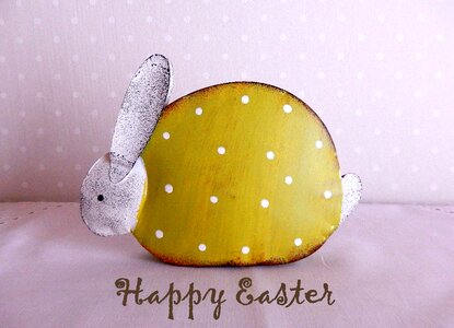 Greeting cards easter bunny hare