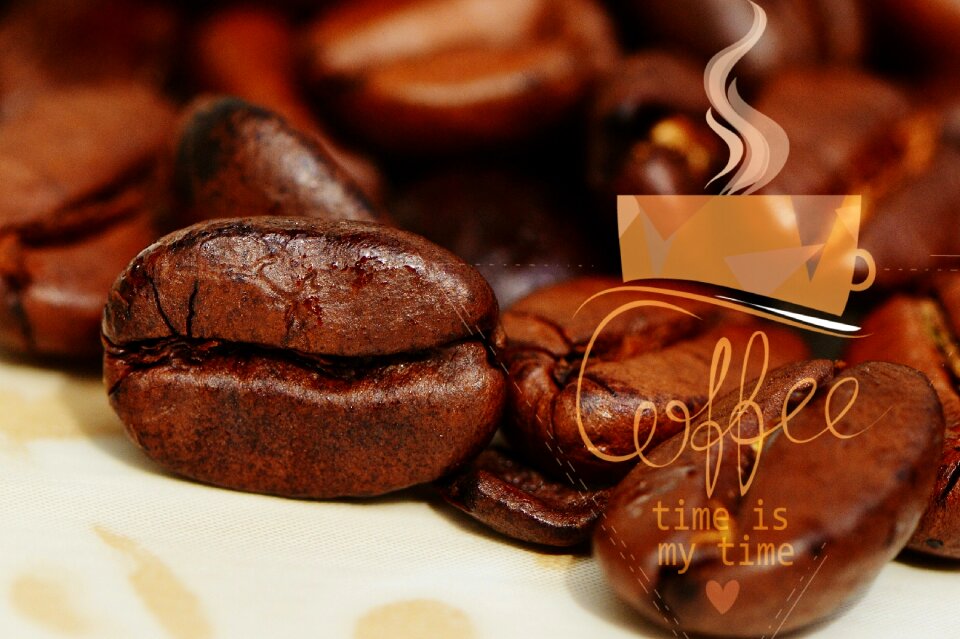 Roasted caffeine brown