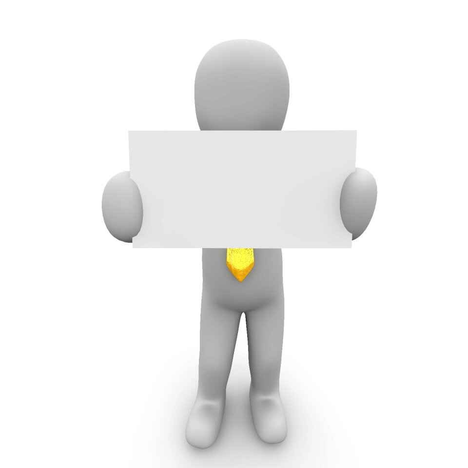 Contact business tie holder