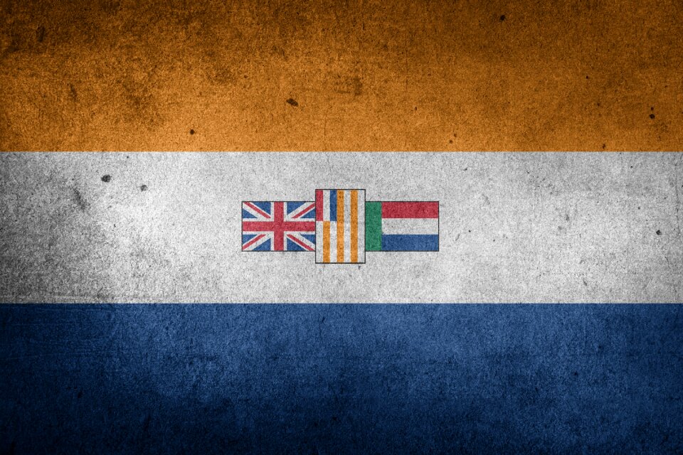 National flag africa grunge