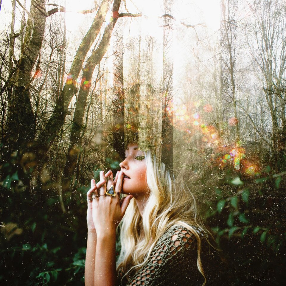 Forest mist girl