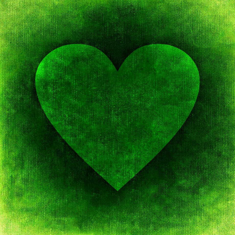 Cute green love