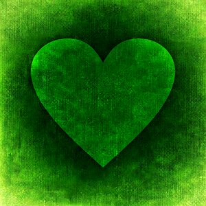 Cute green love
