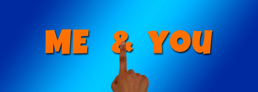You and finger