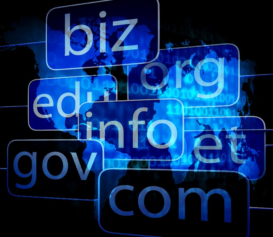 Site blue web Free illustrations