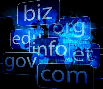 Site blue web Free illustrations