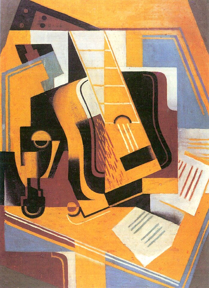 Cubism spanish painter Free illustrations
