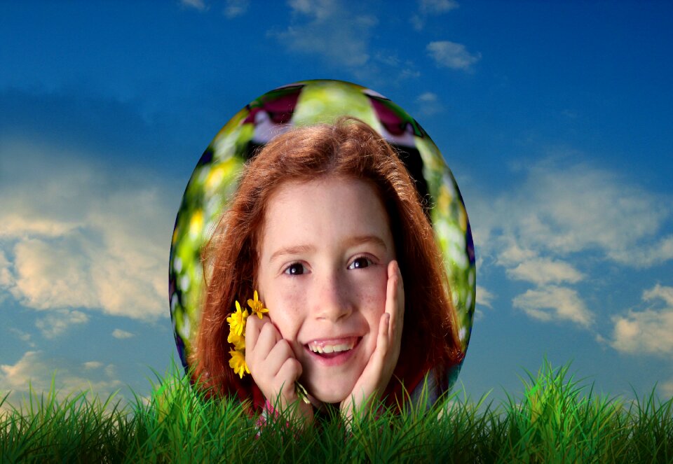 Child girl smile
