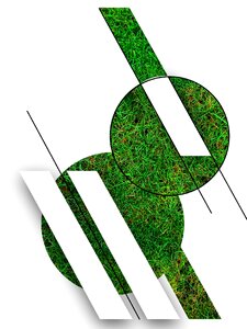 Meadow green pattern