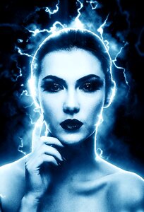 Model blue light