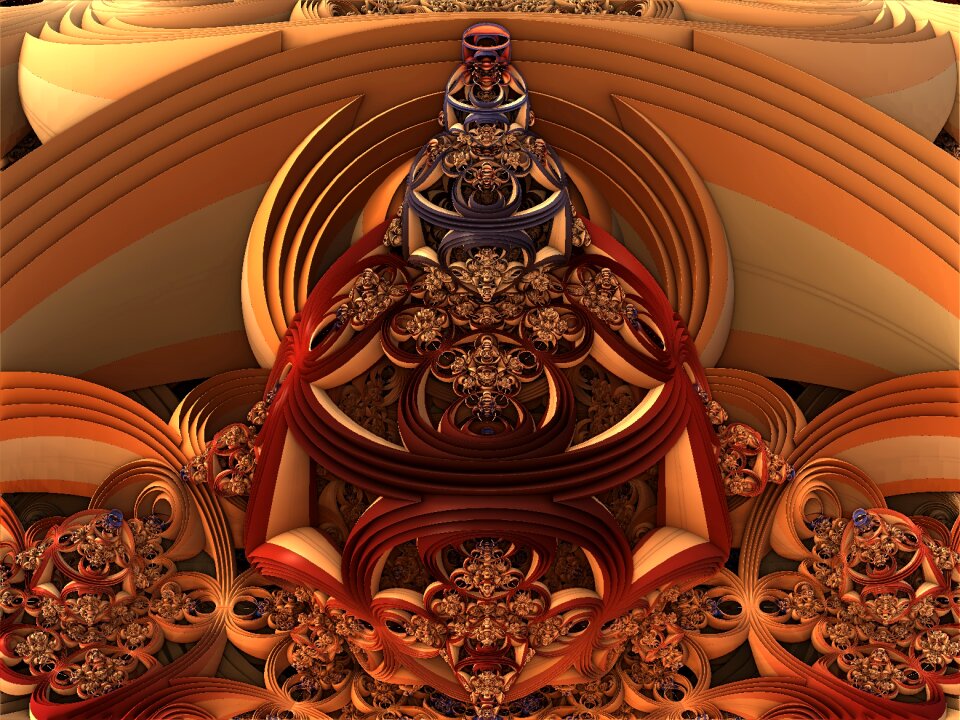 Symmetry backdrop surreal