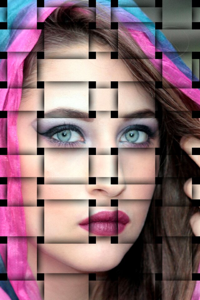 Female model caucasian