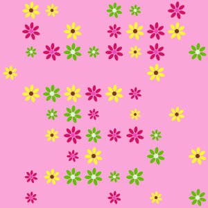Pretty colourful pink pattern