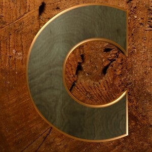 Wooden alphabet alphabet letters