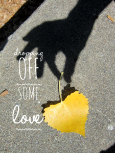 Autumn yellow symbol