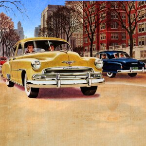Automobile old classic