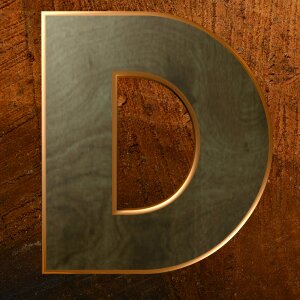Wooden alphabet alphabet letters