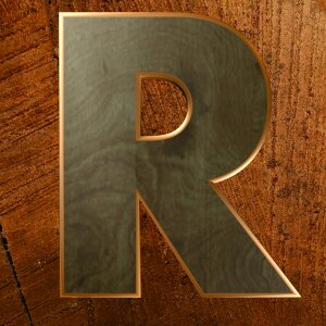 Wooden alphabet alphabet letters