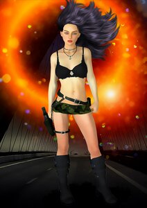 Fantasy woman fantasy girl future
