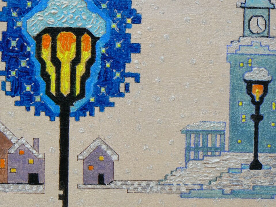 Lighting naive art Free illustrations