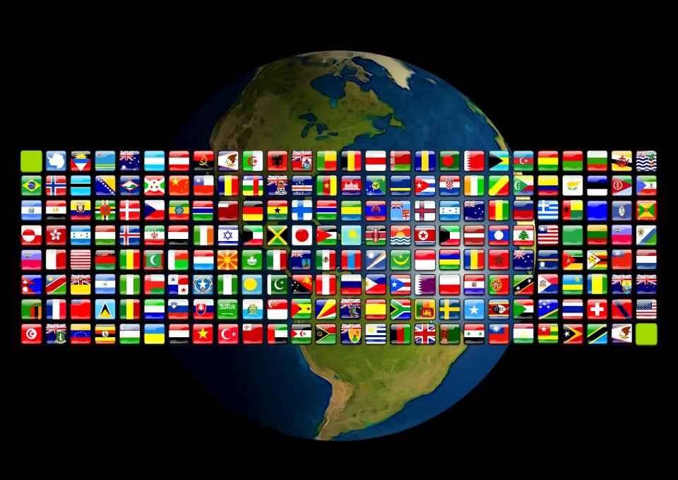 Flag global globalization