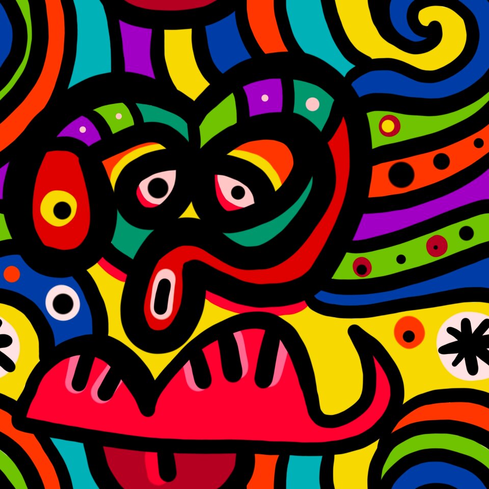 Seamless pattern abstract
