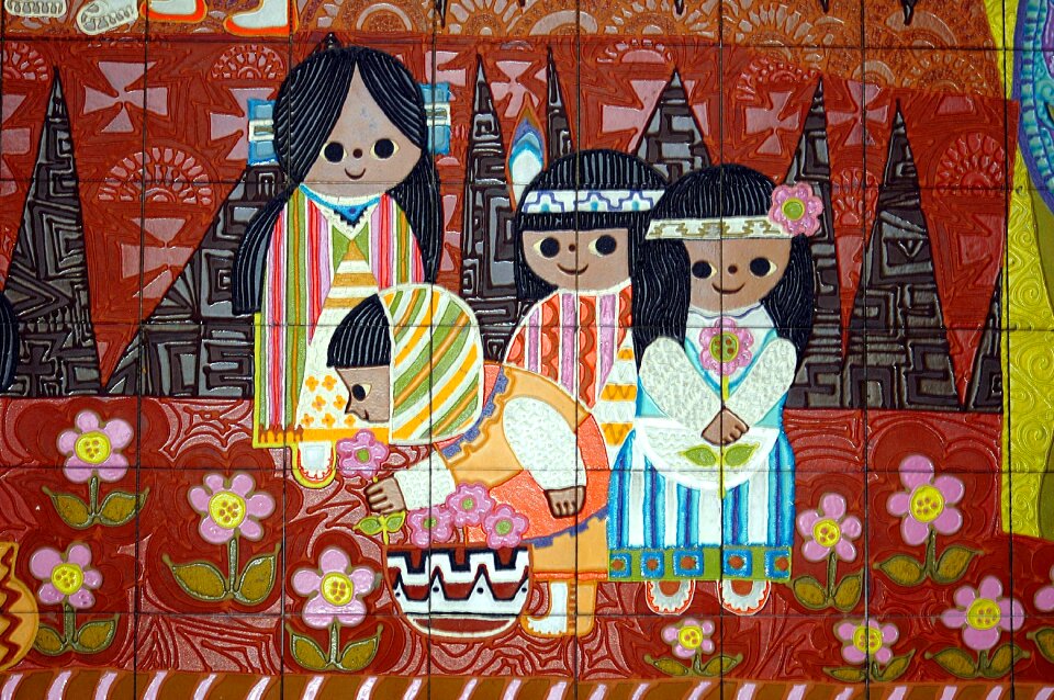 Children color colorful