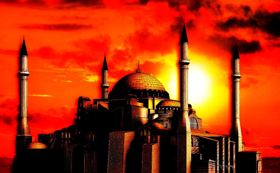 Turkish house of prayer mosque