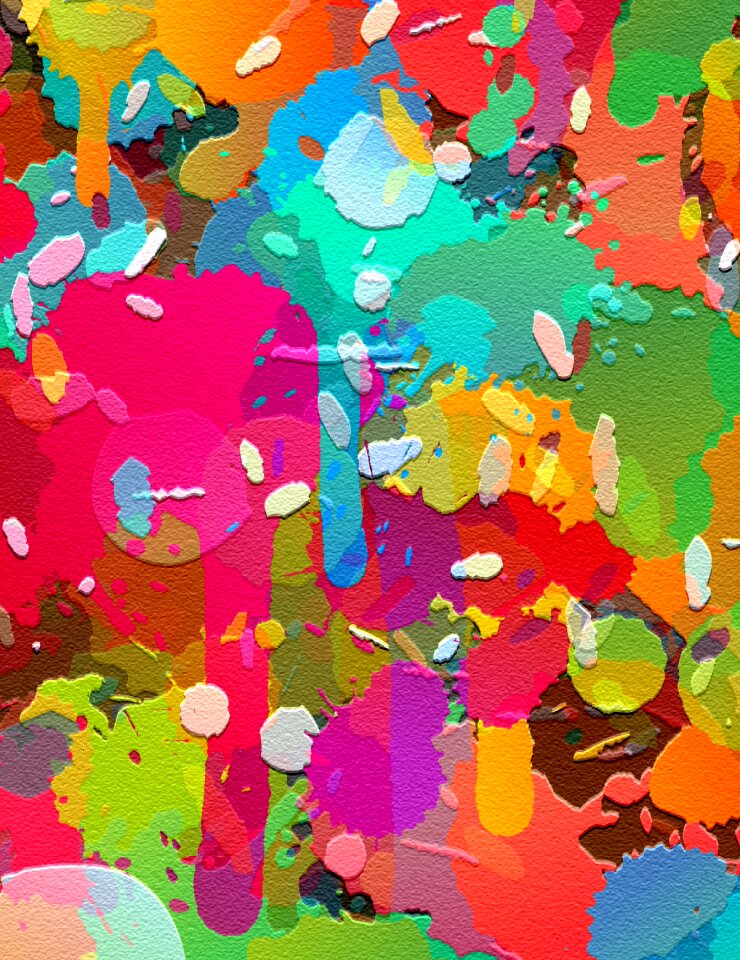 Abstract splatter Free illustrations