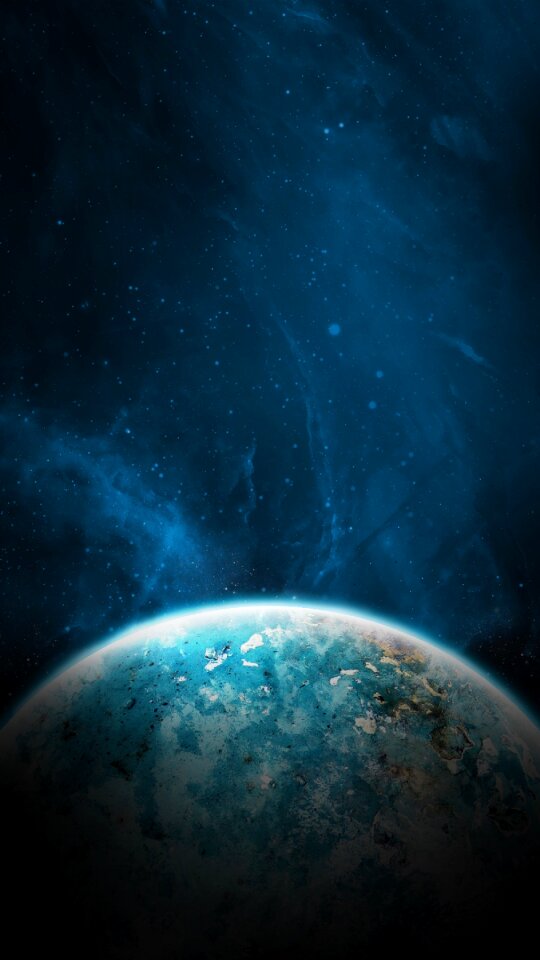 Universe vertical background